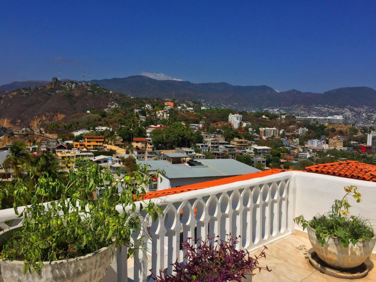 Vila Penthouse Vlm Gran Terraza 200 Metros Vista Inmejorable Piscina Gigante Acapulco Exteriér fotografie