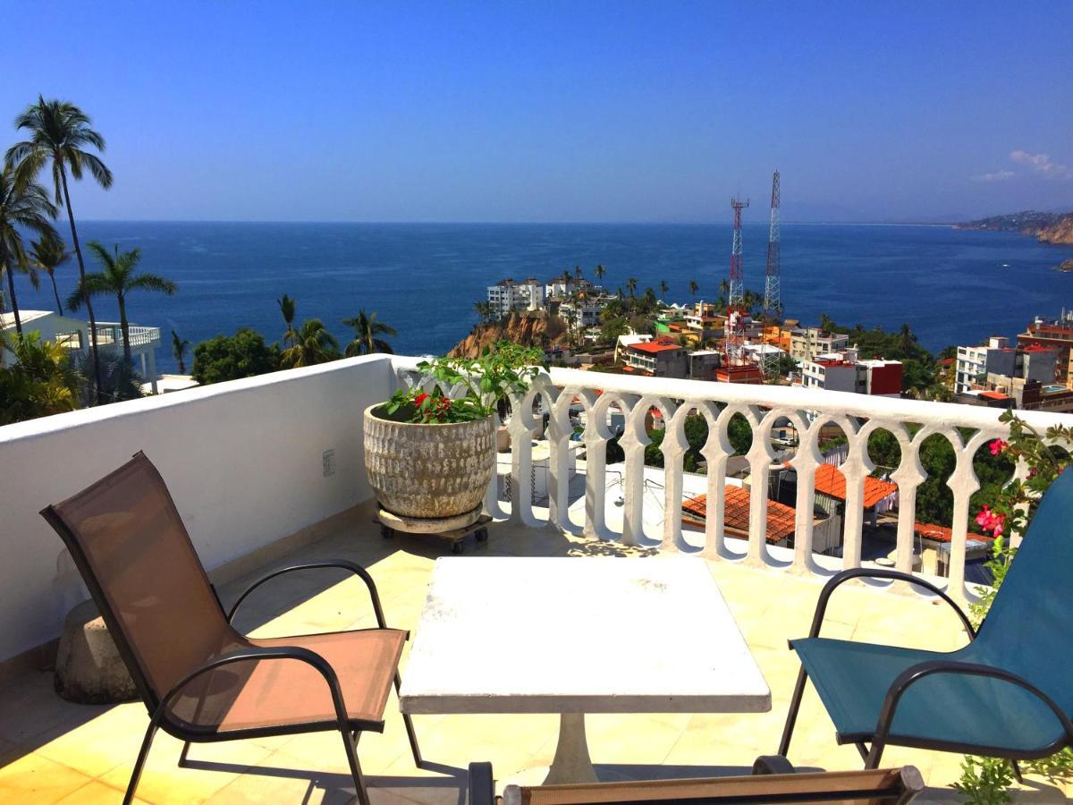 Vila Penthouse Vlm Gran Terraza 200 Metros Vista Inmejorable Piscina Gigante Acapulco Exteriér fotografie